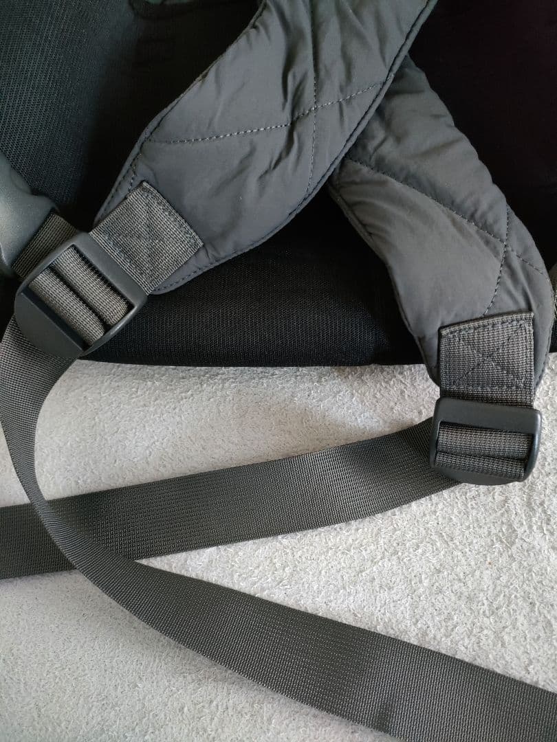 moncheri モンシェリ キルティング リュック キャリー グレー