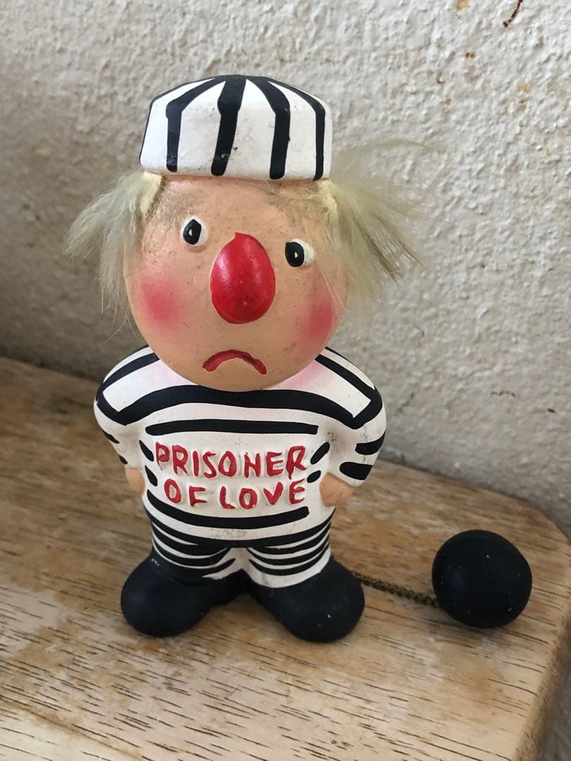 ビンテージ50s Japan 囚人　PRISOEER ミッドセンチュリー 人形