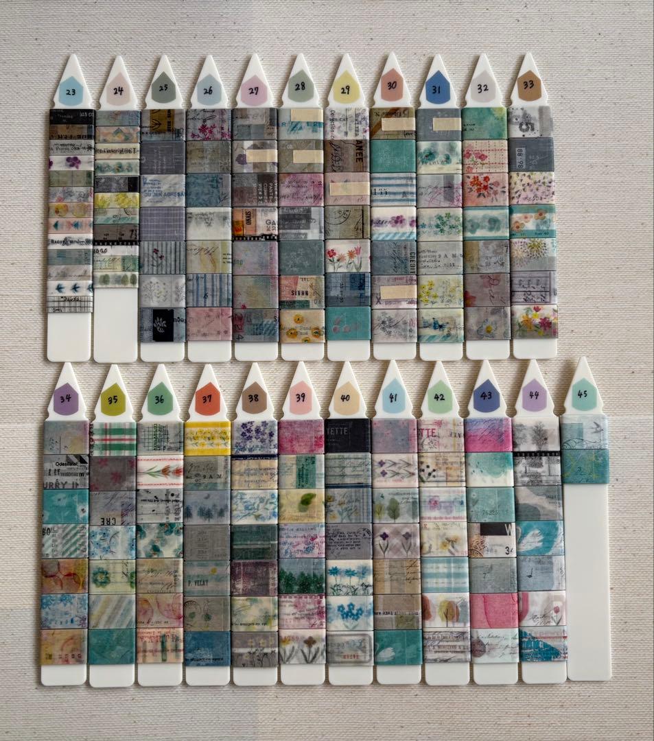 ヨハク　マスキングテープ328種類　各約50cm お裾分け　切り売り