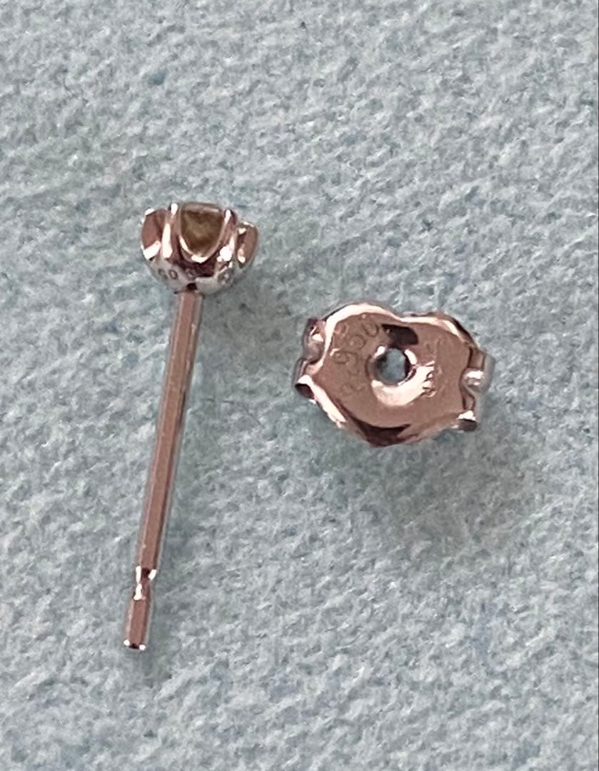 スタージュエリー　ピアス　片耳のみ　プラチナ　ダイヤ