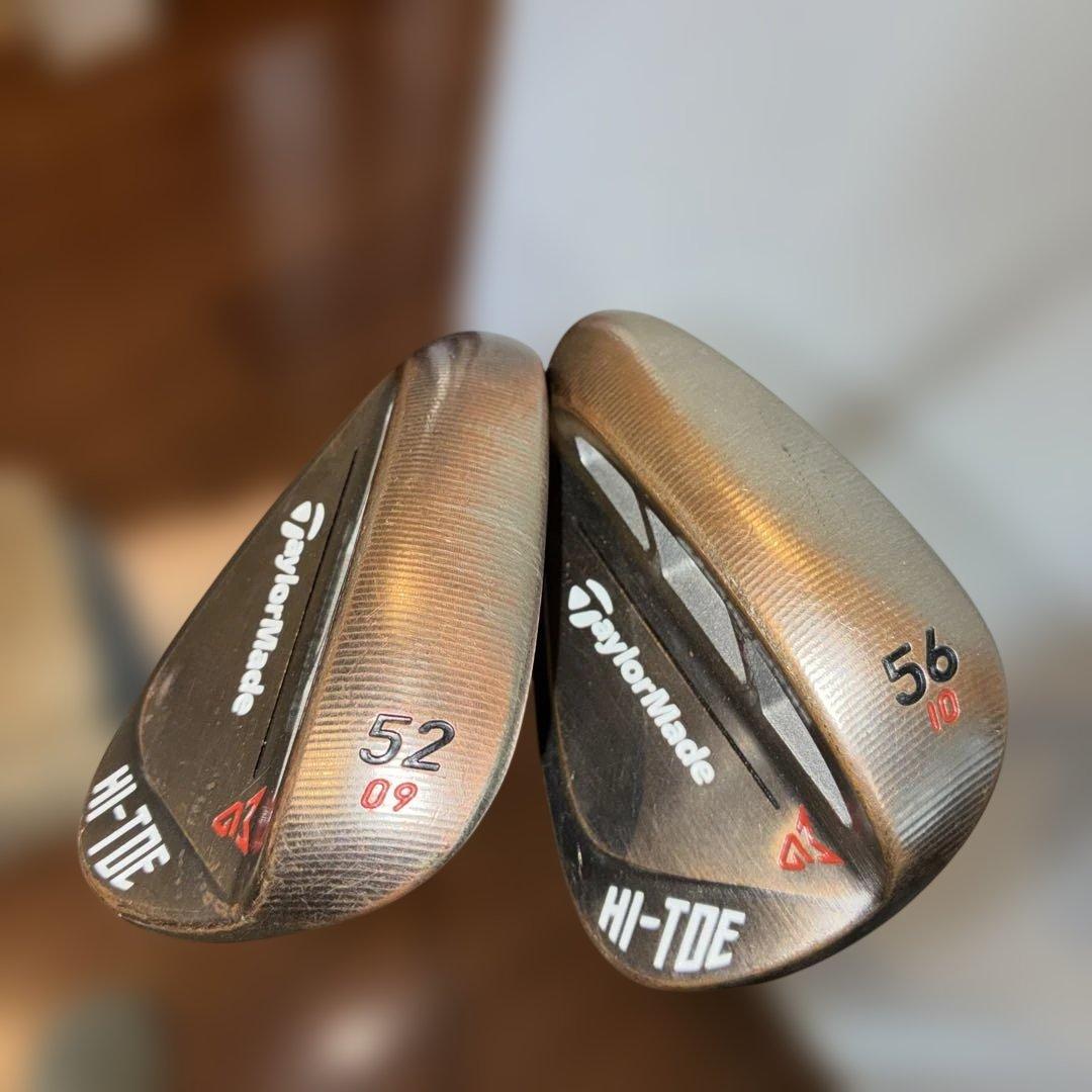 テーラーメイド hi-toe レフティ 左 52°56° 2本　ウェッジ