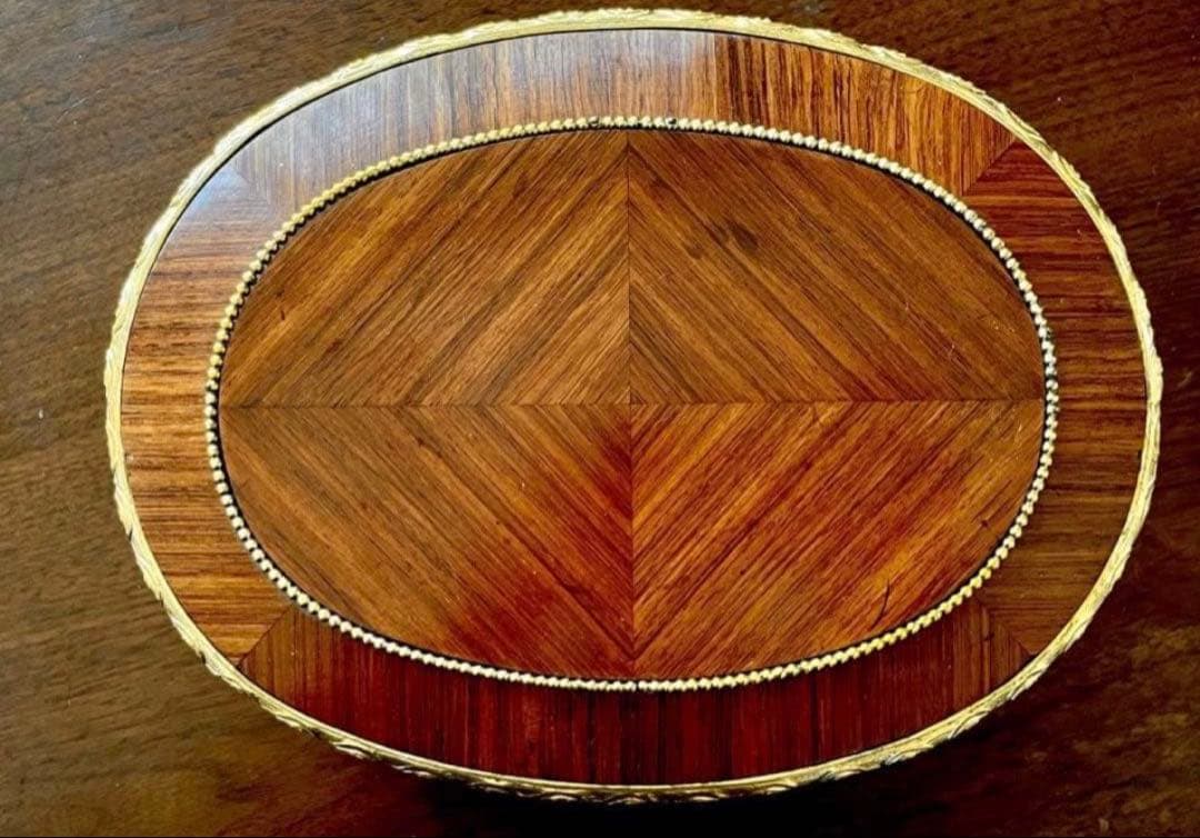 豪華　19世紀 アンティーク ジュエリーボックス　フランス　木箱　木製　宝石箱