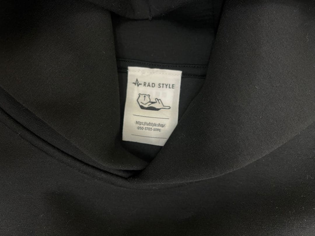 RADSTYLE ダンボールパーカー ブラックＭ　高橋優介 ブルーブルー