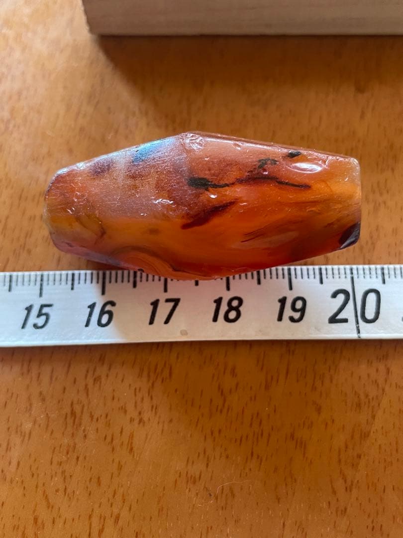 古墳時代 大型瑪瑙切子玉 出土品