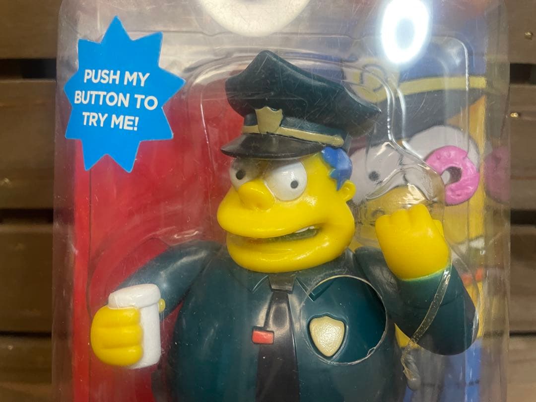 Simpsons Chief Wiggum トーキングフィギュア13→12