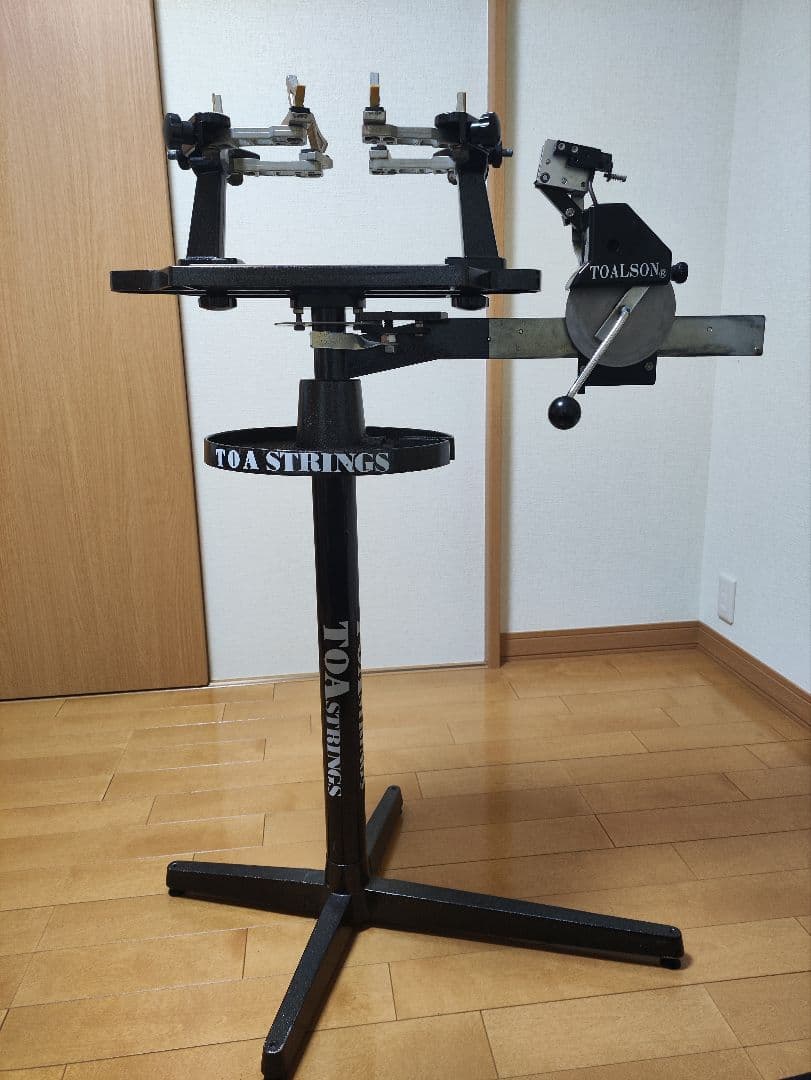 TOALSON 　バネ式ストリングマシン（送料込）　■中古■テニス　バドミントン