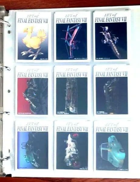 カードダスマスターズ　ファイナルファンタジー7　フルコンプ＋カードダス86枚