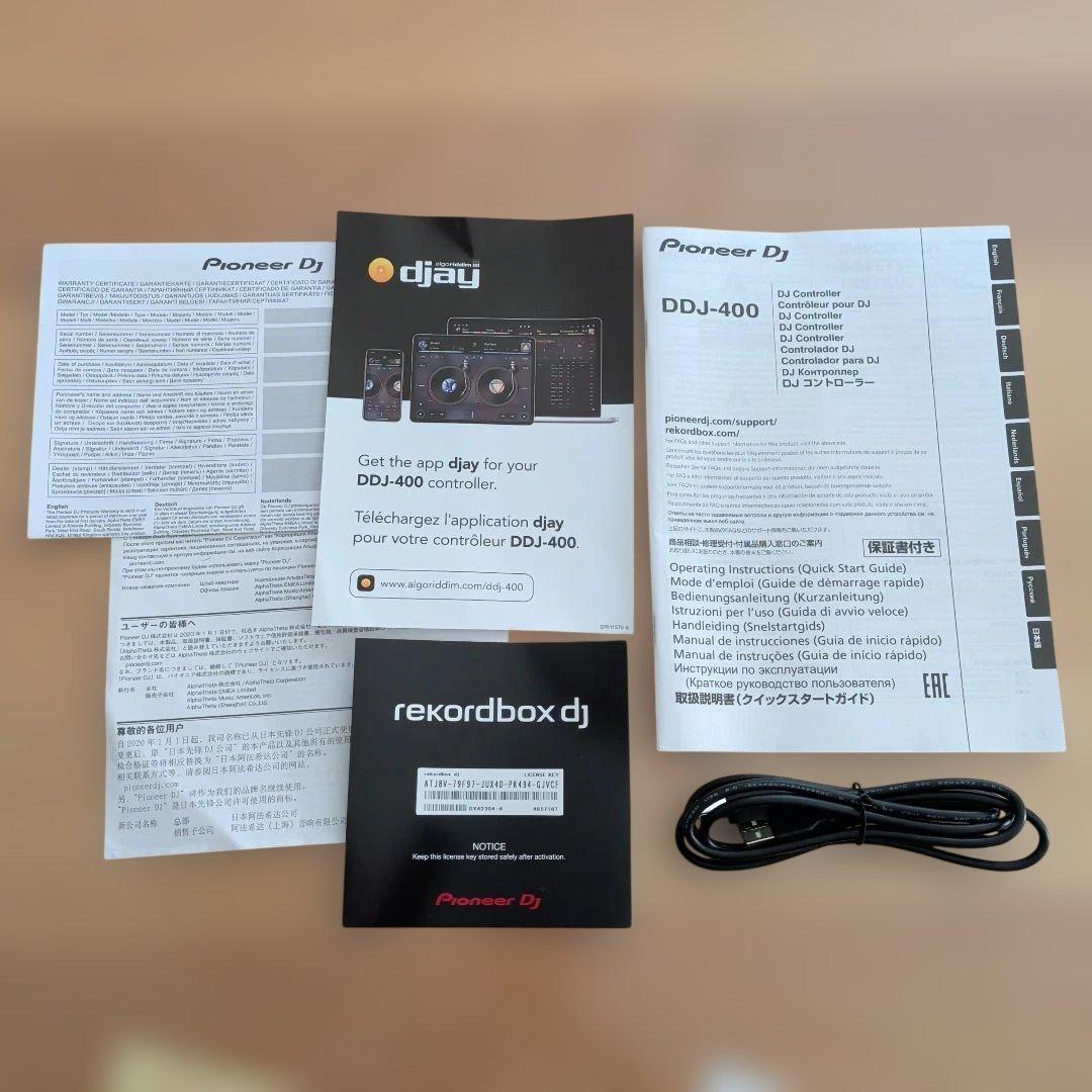 Pioneer DJ DDJ-400 2020年製 付属品・元箱あり