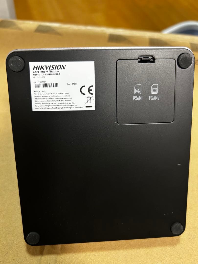 HIKVISION エンロール端末 カードリーダー