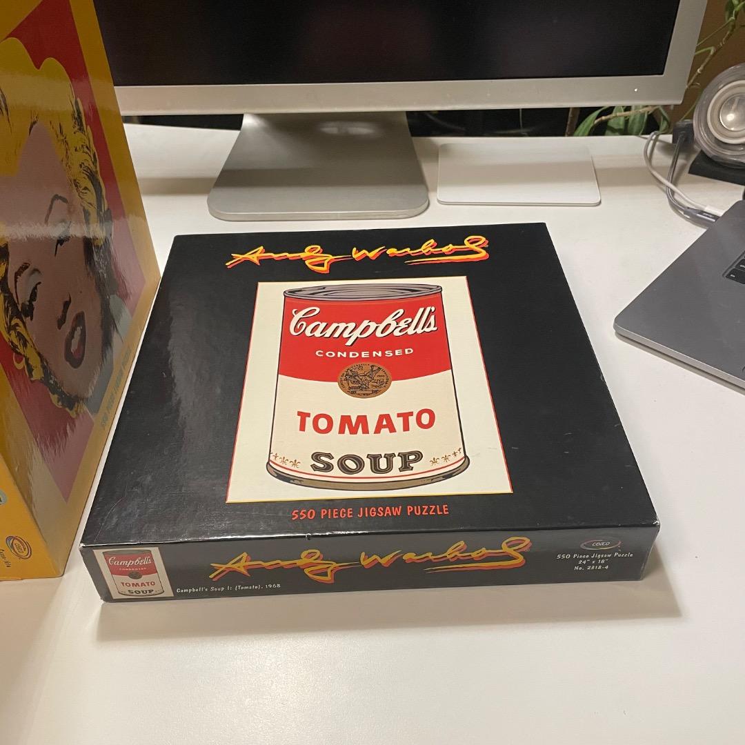 アンディーウォーホル 貴重 90年代 アメリカ製 ジグソーパズル 3式セット