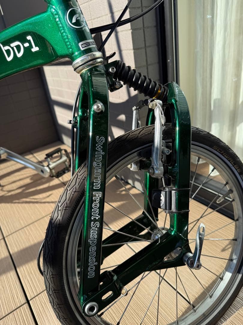 BD-1 折りたたみ自転車 グリーン