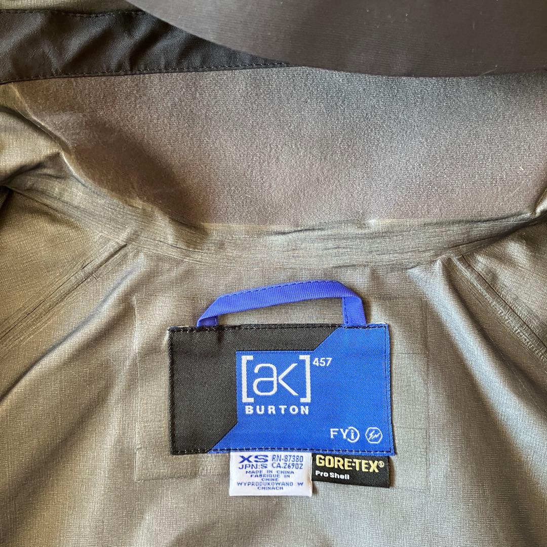 #4L✨BURTON AK457✨ゴアテックス✨スノボジャケット メンズS