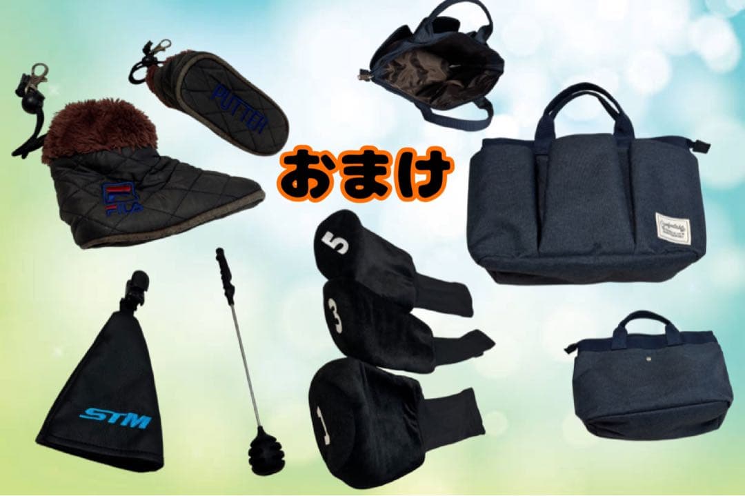 G/FORE ゴルフバッグ 5点のおまけ付き！