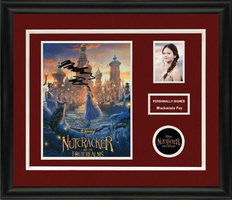 直筆サイン入り写真 マッケンジー・フォイ くるみ割り人形と秘密の王国 SA鑑定済