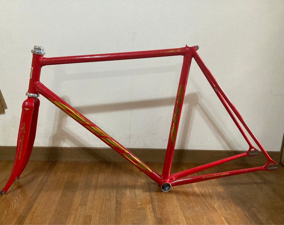 超美品 NJS ピストフレーム メカニコジロ 530 27.2 120