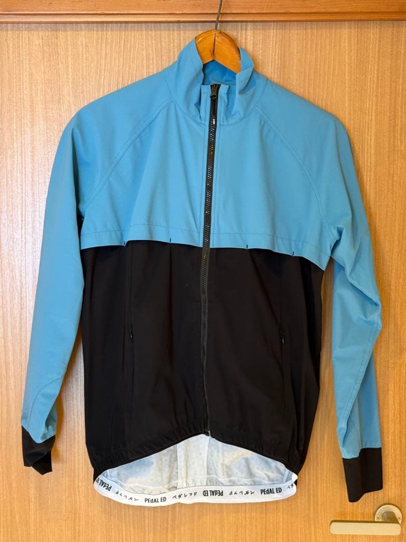 イタリア製　PEdALED サイクルジャケット M 青/黒　ペダレッド