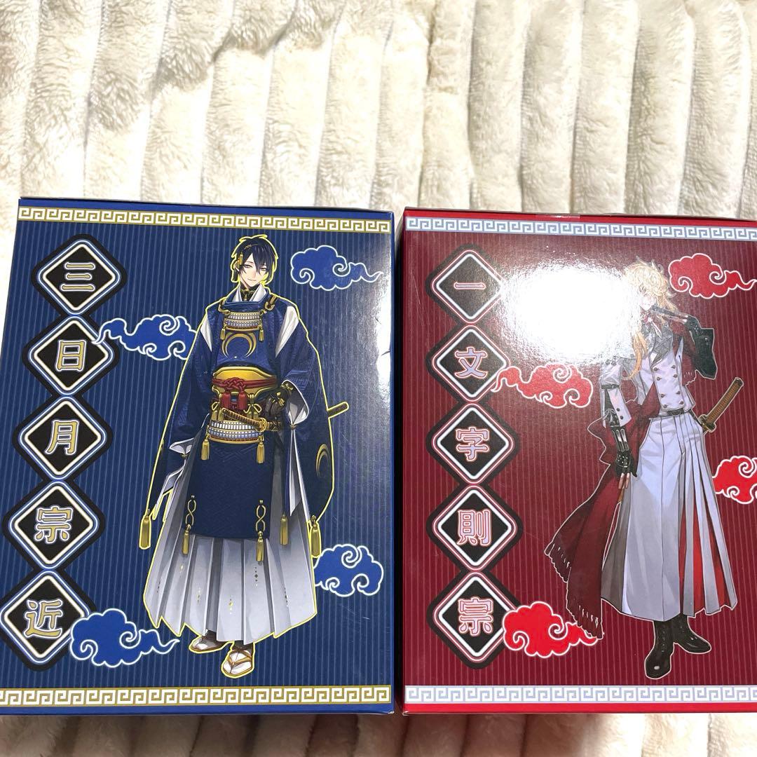 刀剣乱舞　10周年アニバーサリーA賞B賞セット　三日月&一文字フィギュア　送料込