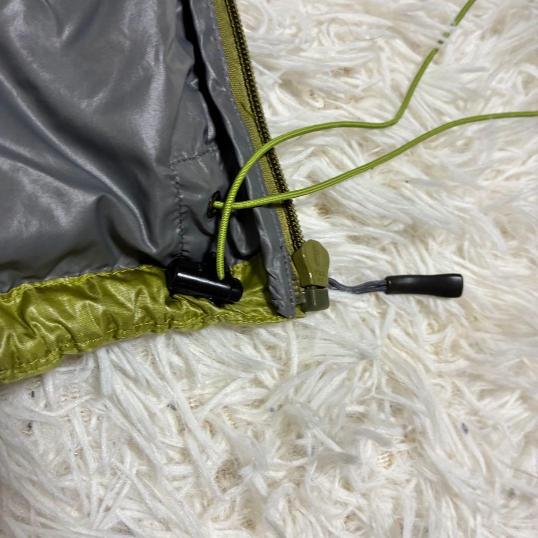 【人気カラー】　モンベル　U.Lダウンガイドパーカ　グリーン/緑　ドローコード
