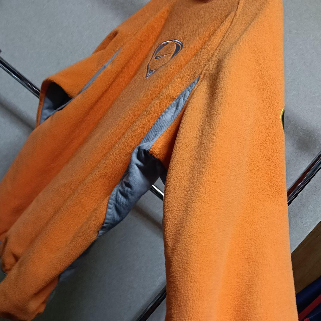 【超美品】インテルミラノ Y2K 2000s フリースジャケット オレンジ M