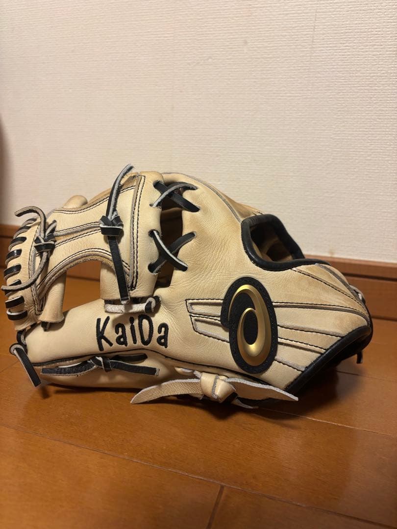 プロ支給品左グローブ　オリックス　 海田智行選手実使用グローブ❗️プロ専用刻印入り