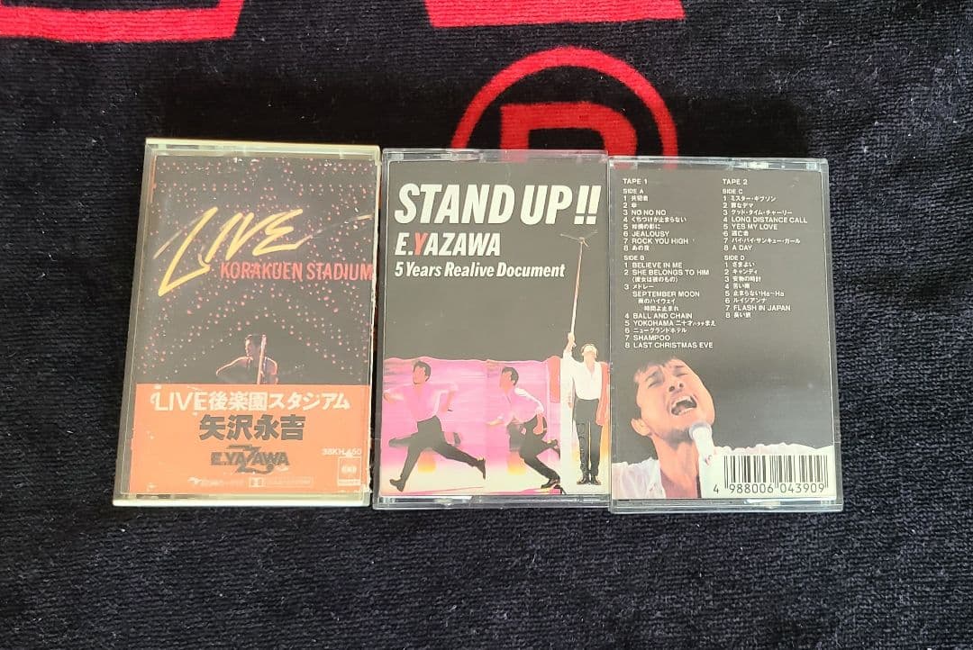 t*o様 矢沢永吉 ラジカセ オリジナルカセットテープ2本なし (ジャンク品)