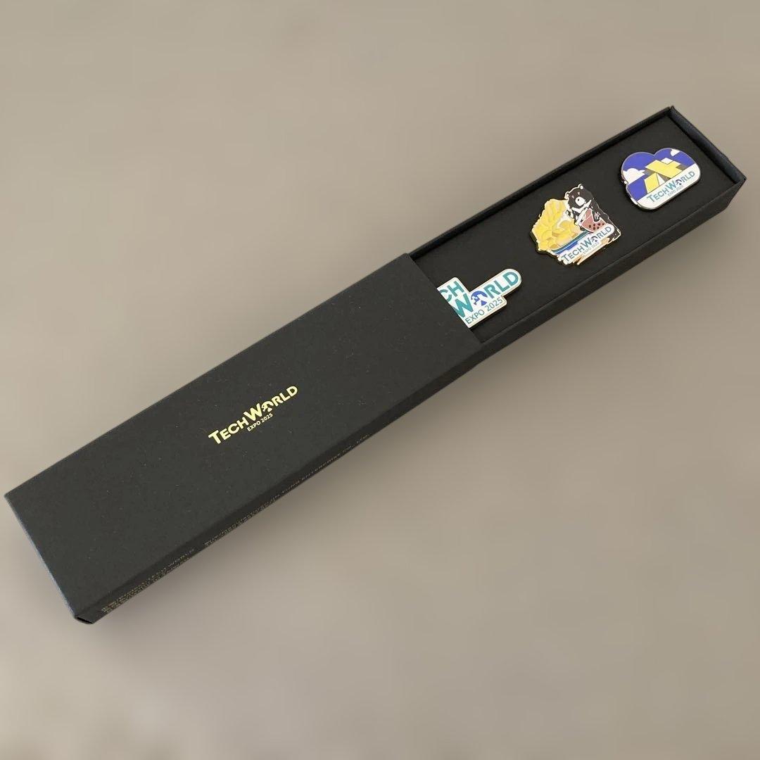 非売品　大阪関西万博　テックワールド　 ピンバッジ