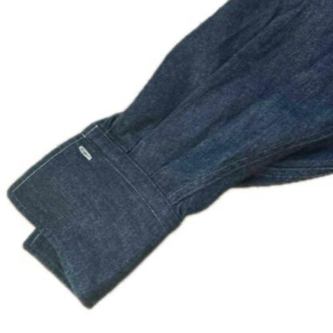 【p.p.pean】ジュンミカミ オーバーサイズ　デニムシャツ 日本製