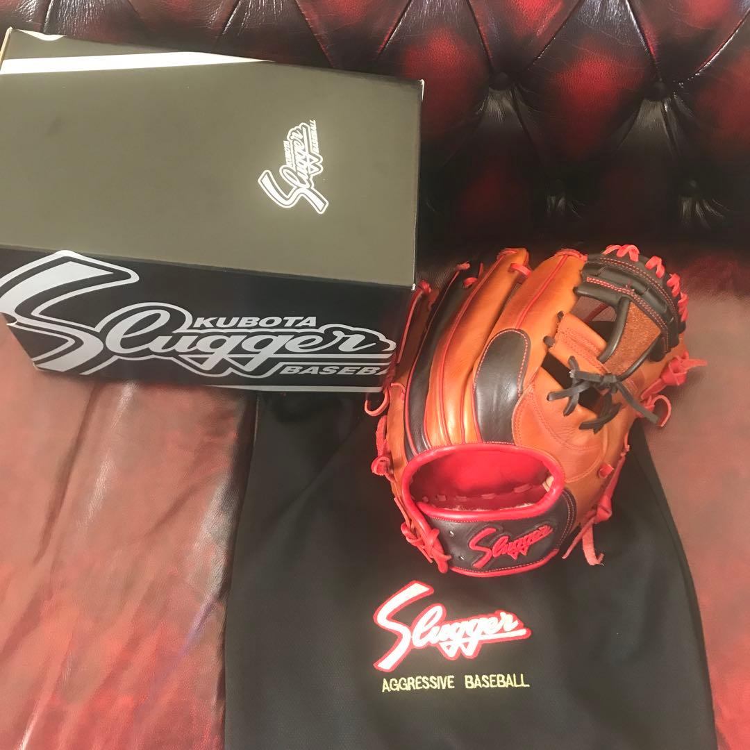 久保田スラッガー　フルオーダー　松井稼頭央モデル　湯もみ型付け済み　極美品