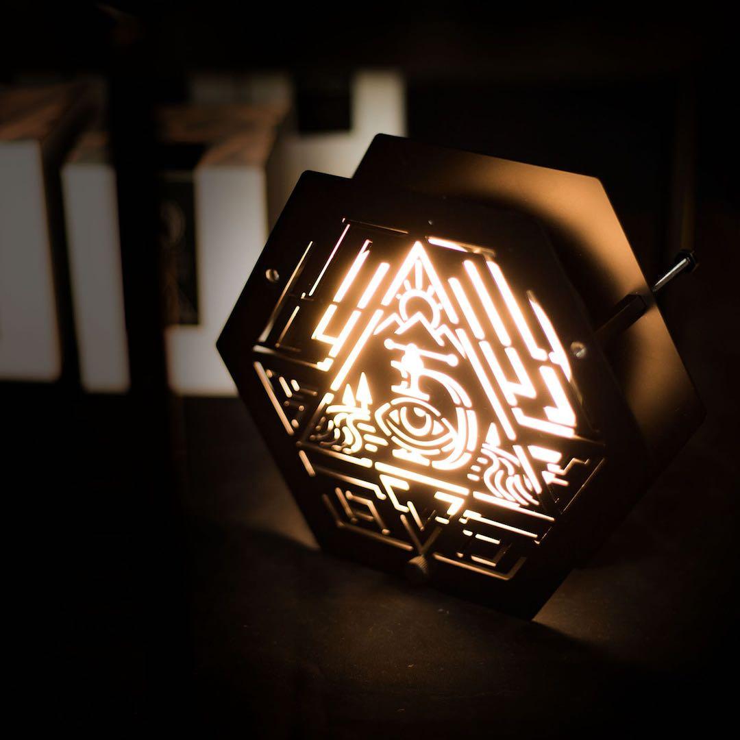 DEVISE WORKS メタヘキテかっ！？　蚊取り線香スタンド　間接照明