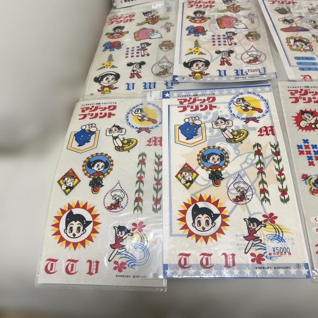 マジックプリント アニメキャラクターシールセット15枚