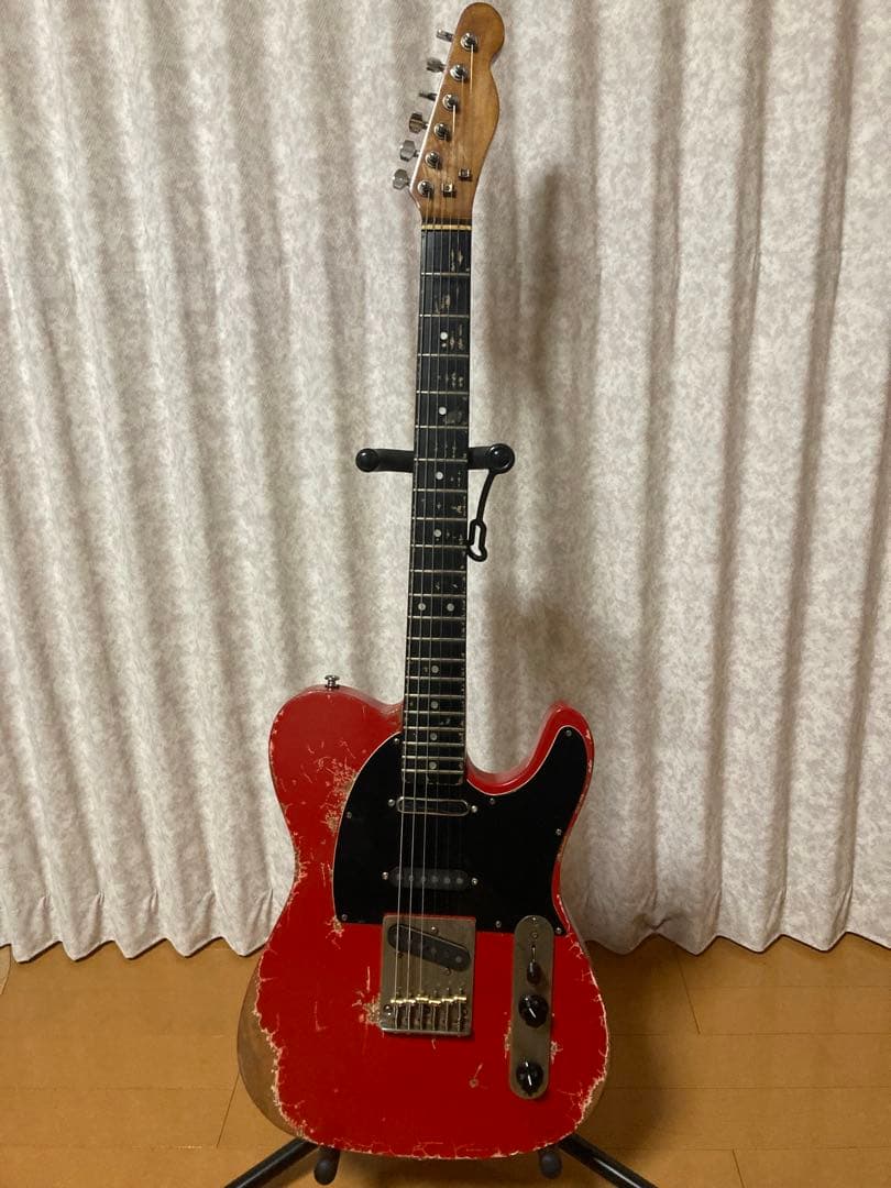 ハードレリック70sテレキャスタータイプナッシュビル フェスタレッド