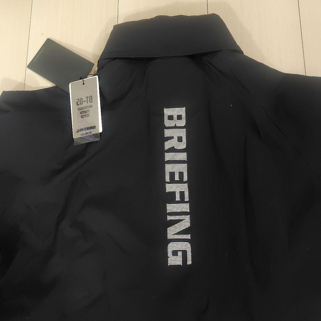 BRIEFING GOLF ジャケットブラック レインウェア Ｍ