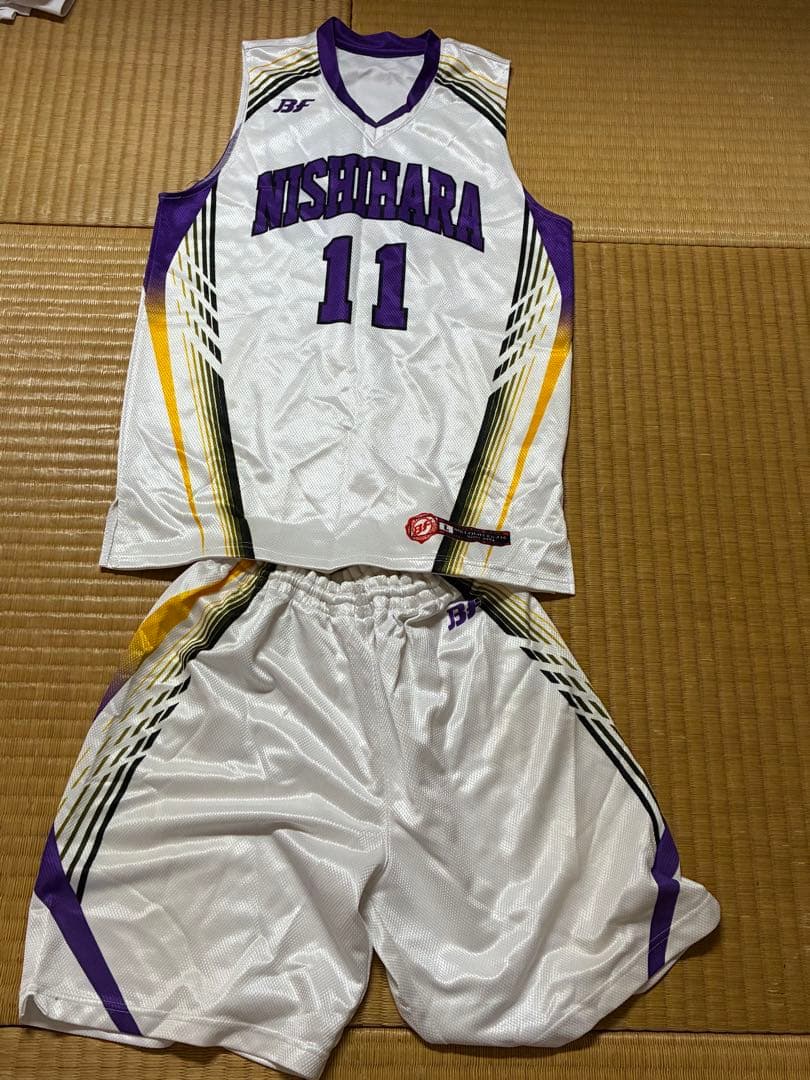 NISHIHARA バスケットボールユニフォーム 11