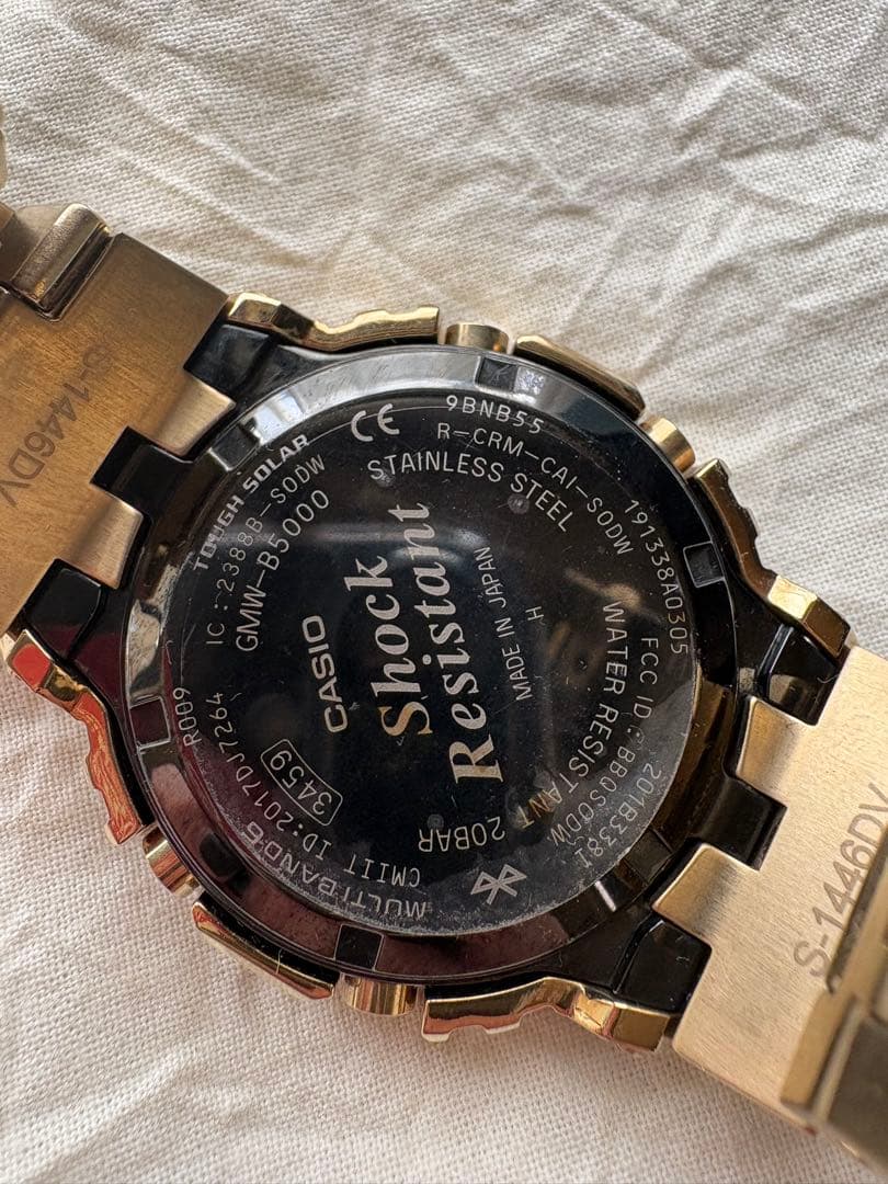 G-SHOCK GMW-B5000GDフルメタル