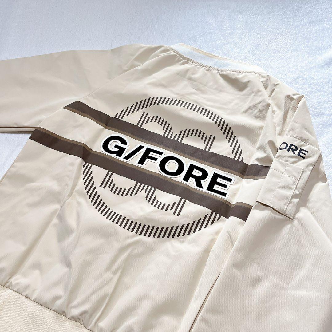 新品　G/FORE　ジーフォア　ゴルフ　ジャケット　ベージュ　Ｌ　レディース
