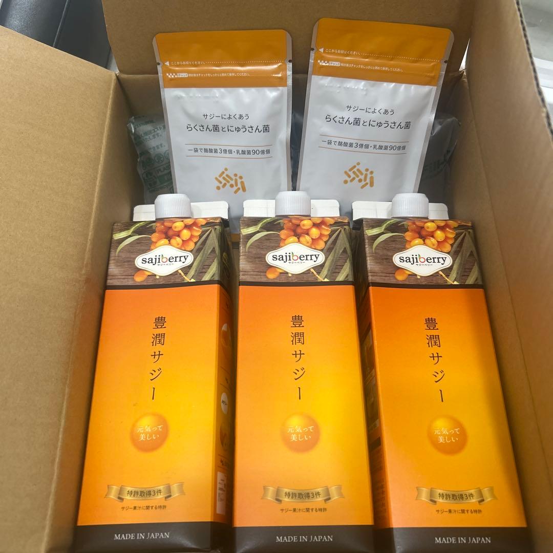 フィネス 豊潤サジー1000ml✖️3