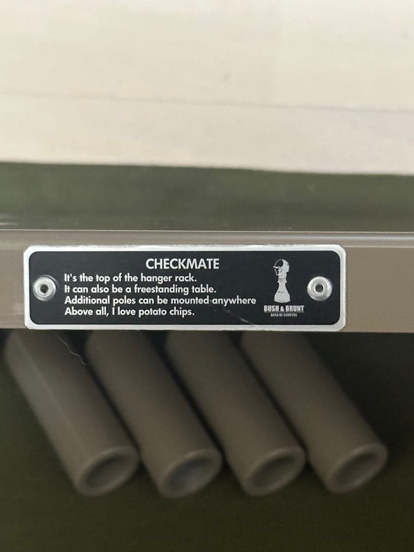 BRUNT CHECKMATE タン　Mサイズ