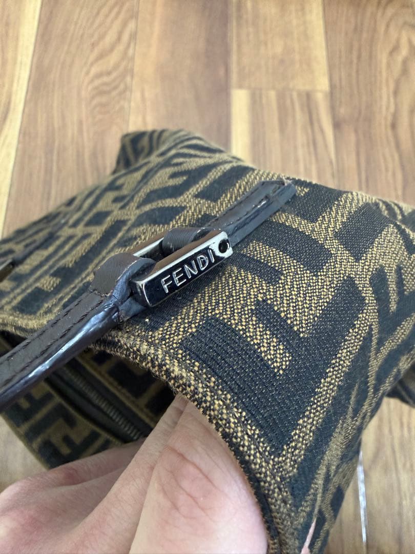FENDI フェンディ ズッカ柄 トートバッグ ハンドバッグ ヴィンテージ