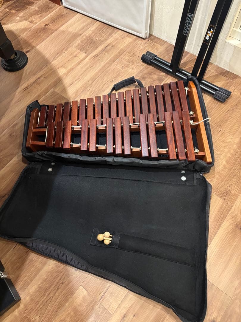 こおろぎ社 コオロギ シロフォン 卓上木琴 ECO32専用キャリングバッグ付き