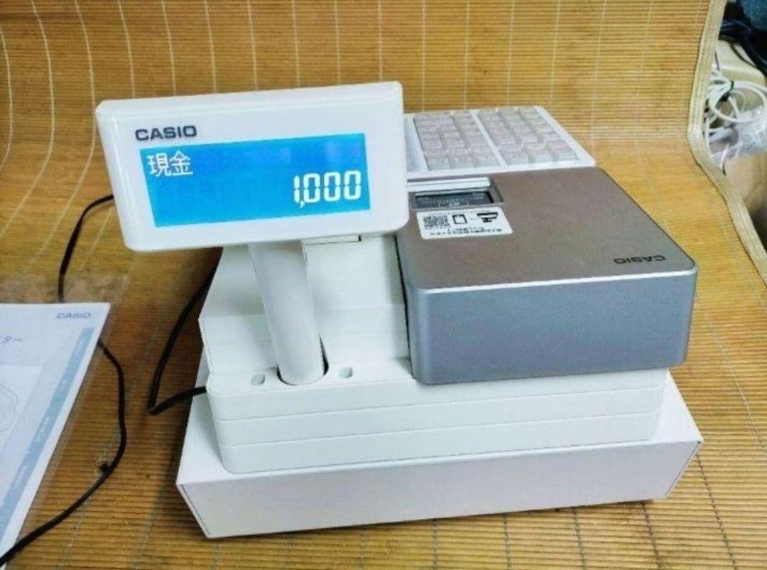 カシオレジスター　SR-CS550　スマホ連携Bluetooth　550654