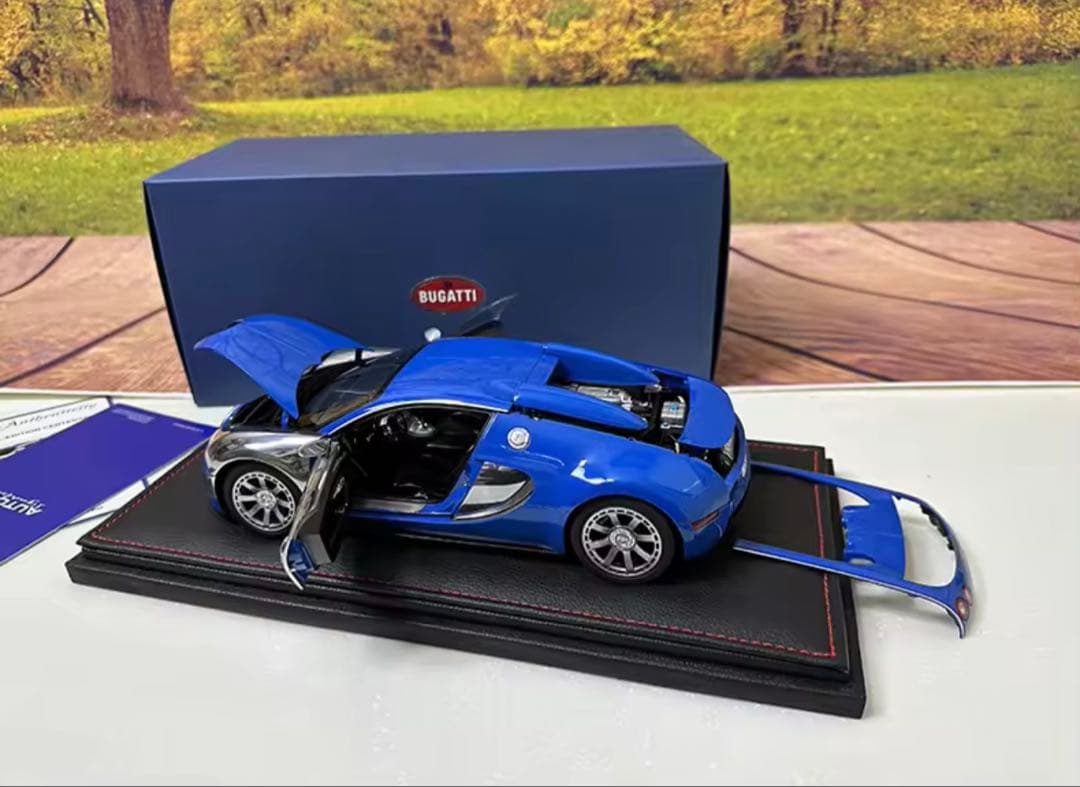 Bugatti Veyron 1/18スケルモデルミニカー