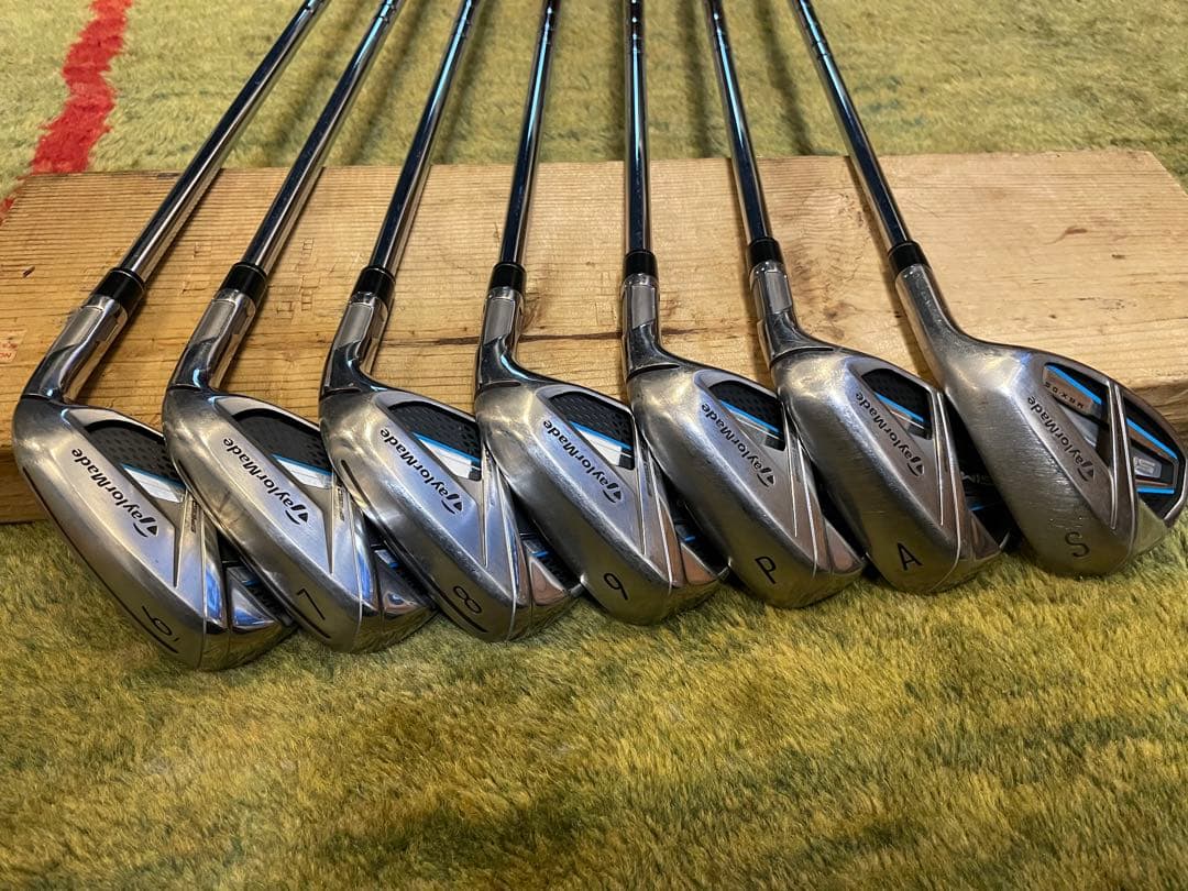【７本・使用少】SIM max アイアンセット シャフトS
