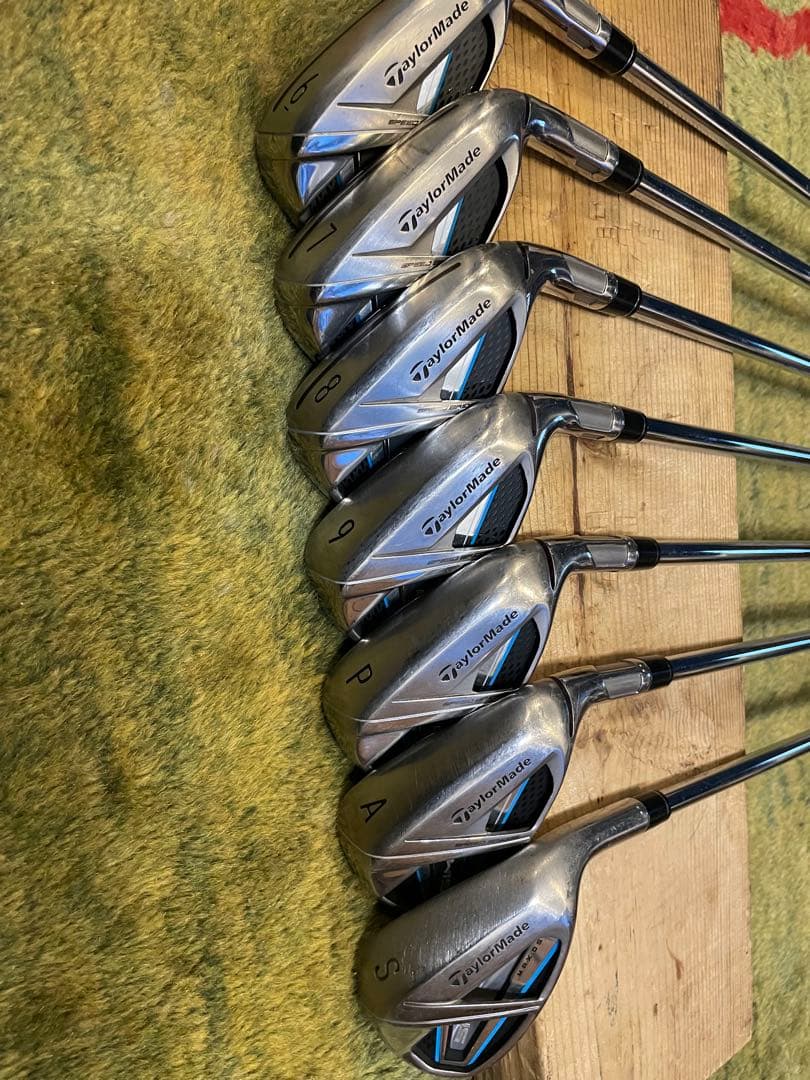 【７本・使用少】SIM max アイアンセット シャフトS