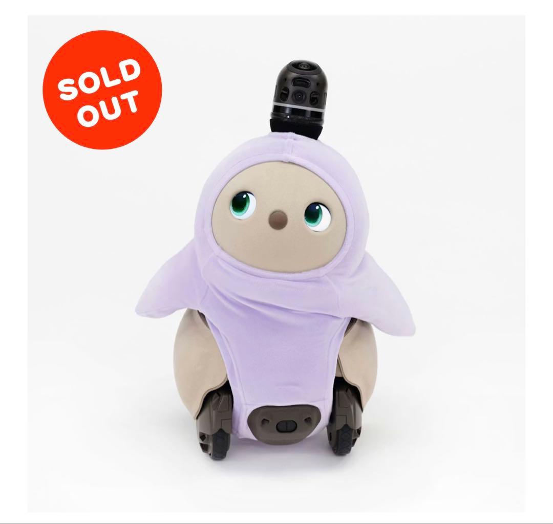 【新品】LOVOT ベロアカットソー　ラベンダー　ベースウェア