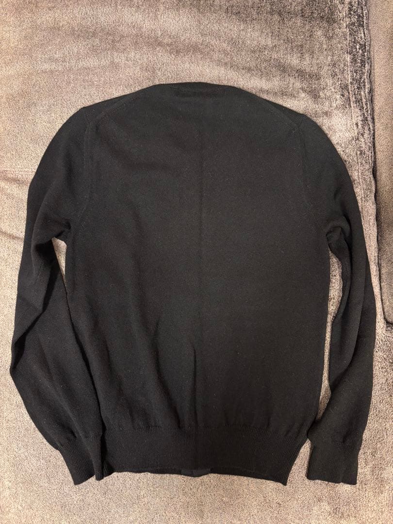 PLAY コムデギャルソン/カーディガン(ブラック/Mサイズ)