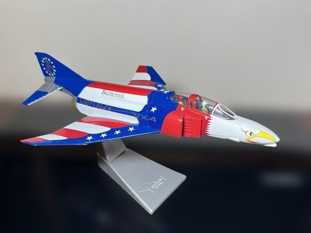 レア❗️飛行機 1/72 F-4J ファントム USネイビー 200周年モデル