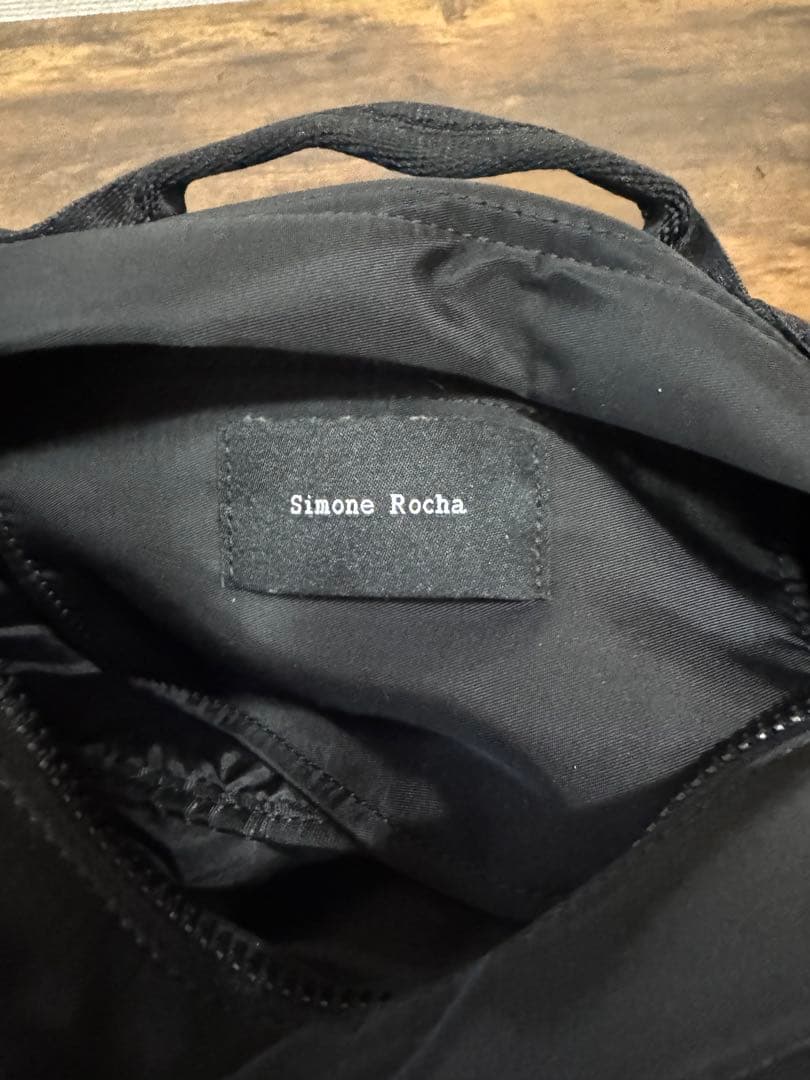 Simone Rocha ブラックボディバッグ
