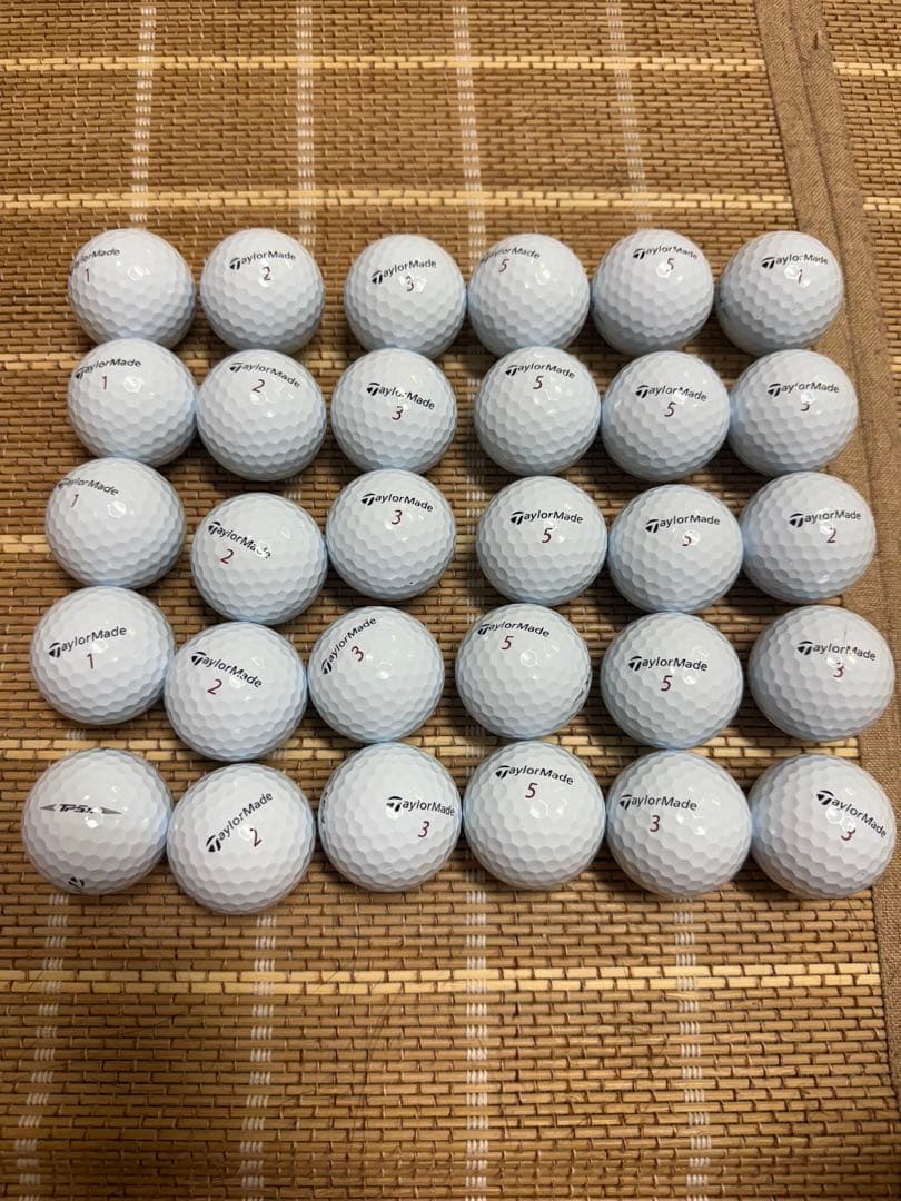 【新品箱ナシ】TaylorMade TP5 ゴルフボール 30個セット
