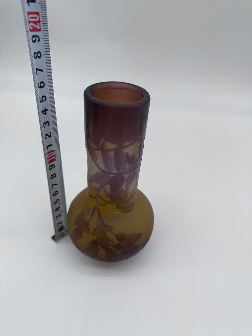 エミール ガレ Emile Galle 花瓶　ガラス工芸　アンティーク