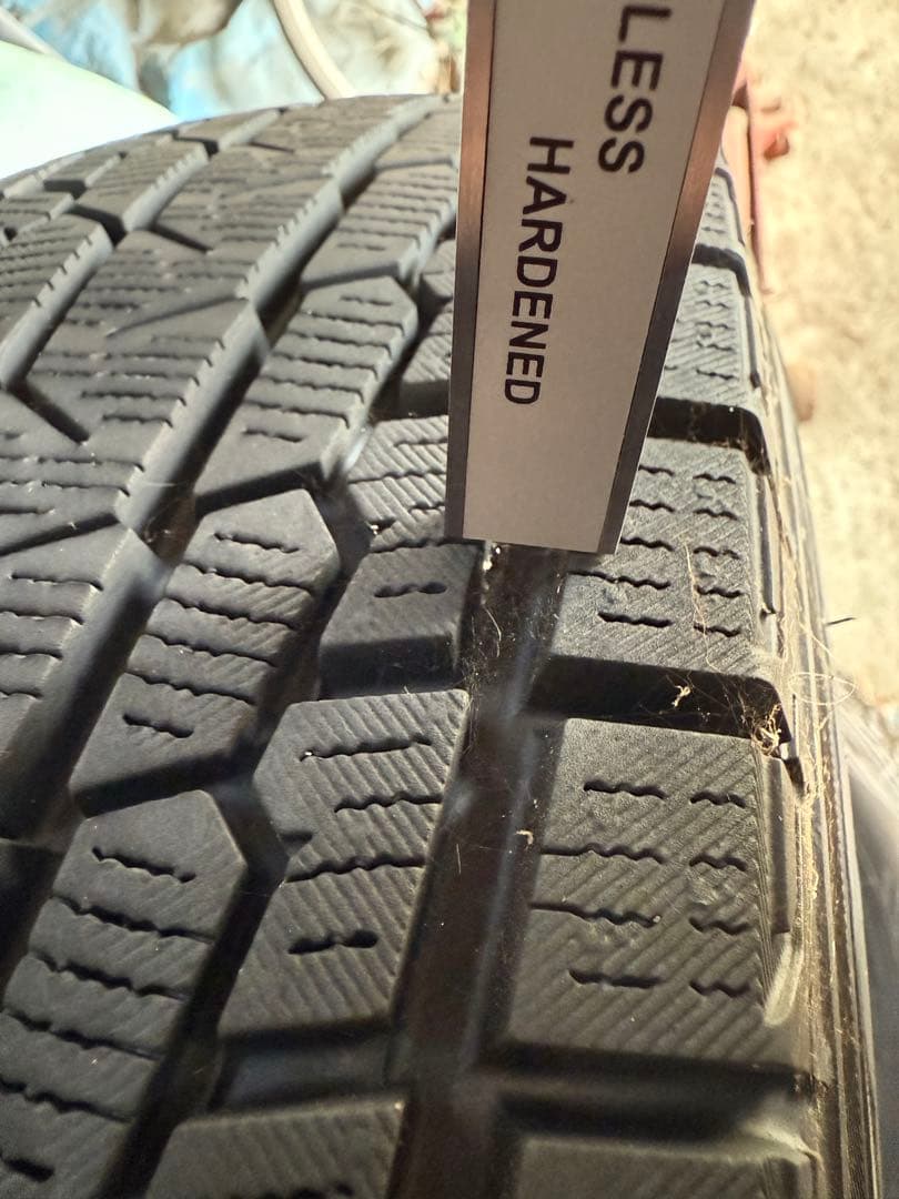 状態良！22年製 ヨコハマiceGUARD 175/80/16 ホイール付き4本